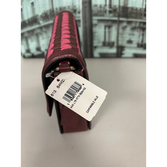 Coach 613 Hutton Shoulder Bag With Weaving - Picture 9 of 9